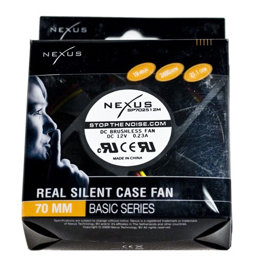 70mm Real Silent Case Fan