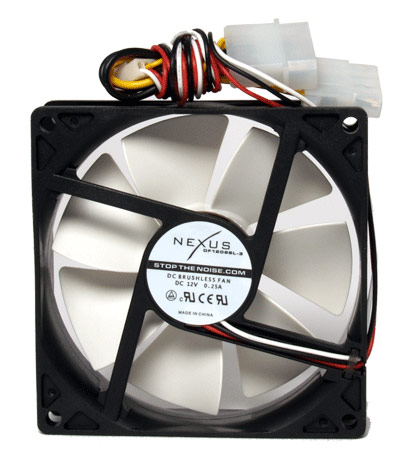 92mm Real Silent Case Fan w/ Fan Mounts